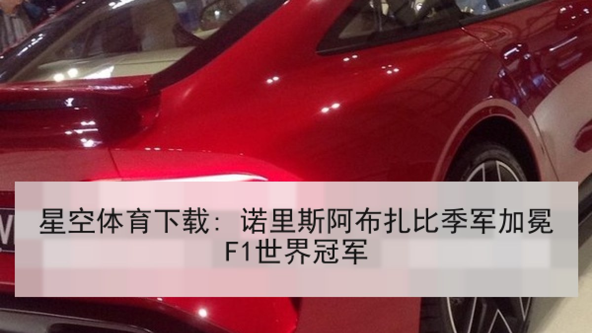星空体育下载: 诺里斯阿布扎比季军加冕F1世界冠军